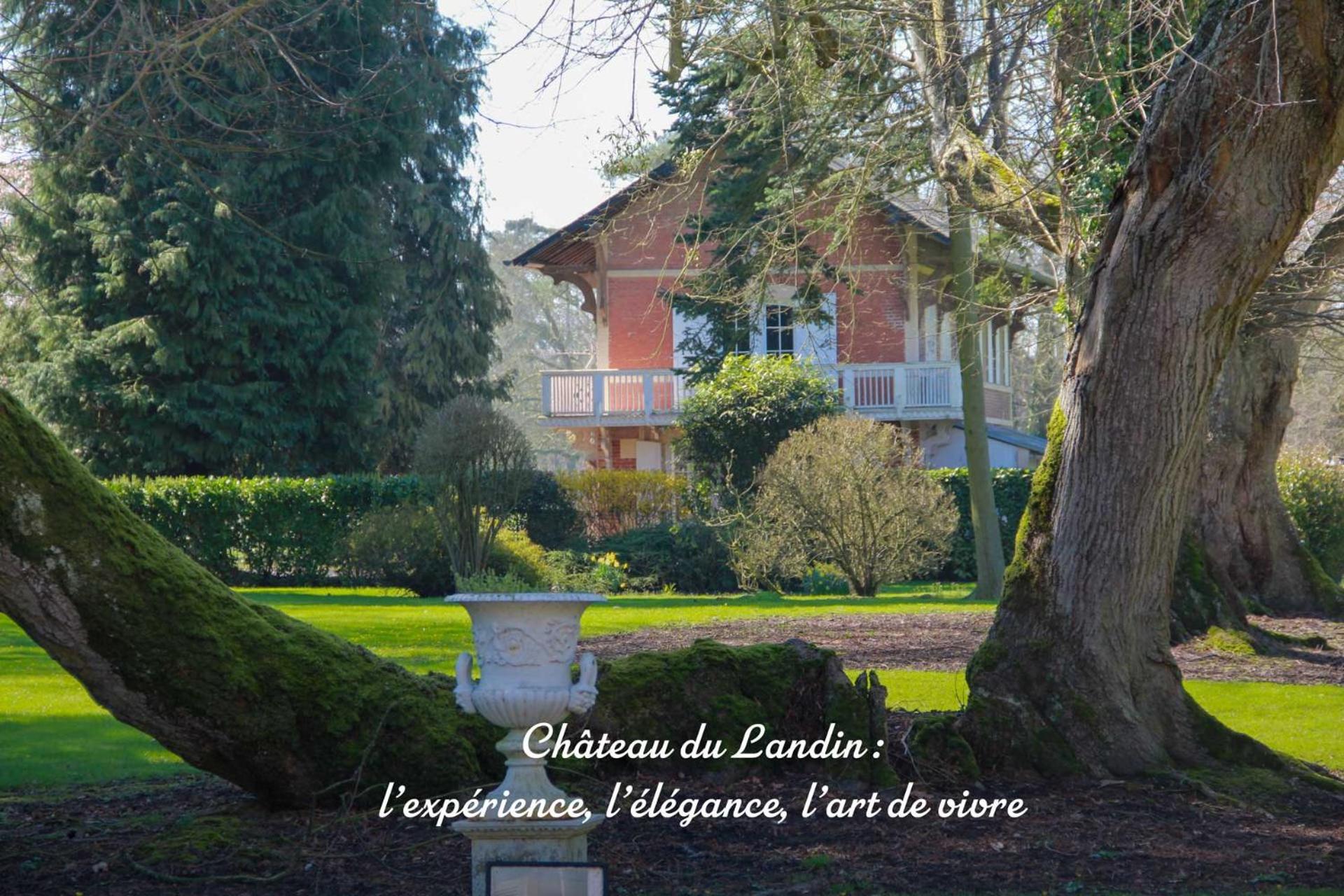 Chateau Du Landin - Bains Nordiques Le Landin Bagian luar foto