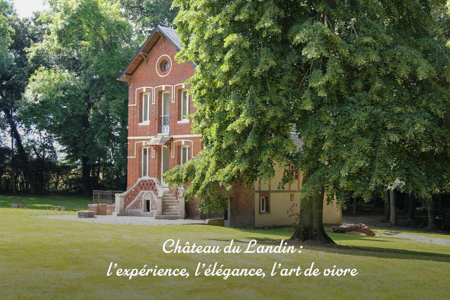 Chateau Du Landin - Bains Nordiques Le Landin Bagian luar foto